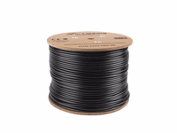 Lanberg LCU6-21CU-0305-BK tinklo kabelis Juoda 305 m Cat6 U/UTP (UTP) outdoor