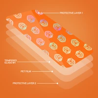 TEL PROTECT Geriausias Lankstus Hibridinis Temperuotas Stiklas iPhone 15 Plus/15 Pro Max