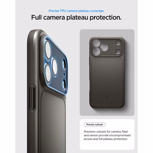 Spigen Thin Fit MagSafe dėklas, skirtas iPhone 17 Pro / 18 Pro, juodas