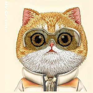 Nimmy Cool&Cute 2.0 Katės dėklas telefonui iPhone 16 - žalias