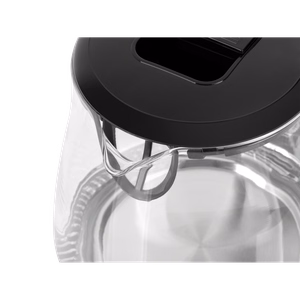 TEESA elektrinis stiklinis virdulys, 1630 W, juodas, 1 l