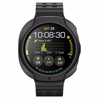 Spigen Liquid Air dėklas laikrodžiui Samsung Galaxy Watch 8 44mm - matinis juodas
