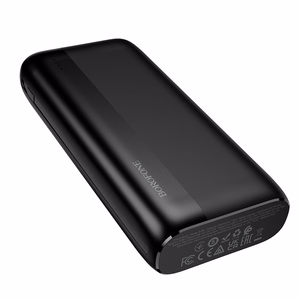 Borofone BJ86 Victoria išorinė baterija 20000mAh 2xUSB juoda