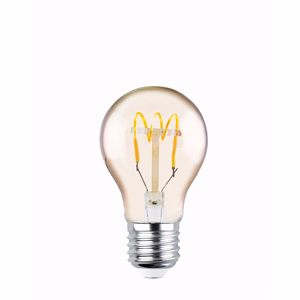 LED Bulb Filamentas E27 A60 4W 230V 2000K 250lm SF auksinis Forever Light