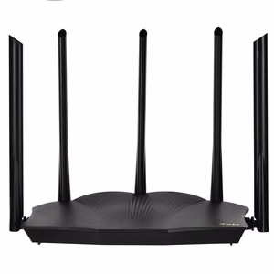 Tenda TX12 PRO belaidis maršrutizatorius Fast Ethernet dviejų dažnių (2.4 GHz / 5 GHz) juodas