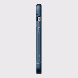 Raptic X-Doria Clutch dėklas iPhone 14 Plus su Magnetine galinė mėlyna danga