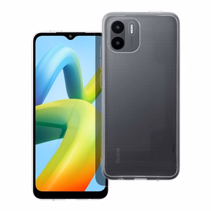 2 mm skaidrus dėklas telefonui XIAOMI Redmi A1 / Redmi A2 (kameros apsauga)