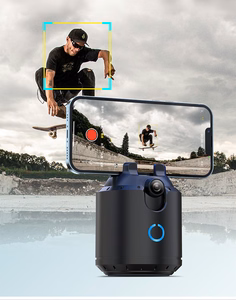 Telefono laikiklis su 360° veido sekimu P3 juodas