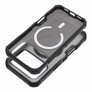 Case for iPhone 17 Pro Max / 18 Pro Max (low camera edge) Forcell F-Protect BumperX Premium compatible with MagSafe black