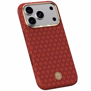 Benks ArmorGrid Edge X9 Air Navigator kevlaro dėklas (C.K.FL.AP.RD.X070) iPhone 18 Pro Max/17 Pro Max, raudonas (Sawy Red)