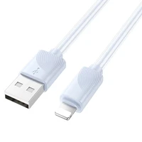 Kabelis USB A į Lightning Hoco 2,4A 1 m X114 mėlynas