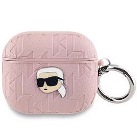 Karl Lagerfeld Monogram Karl Head dėklas AirPods 3 - rožinis