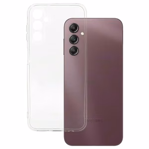 Ultra Clear 1 mm dėklas Samsung Galaxy A14 4G/5G, skaidrus