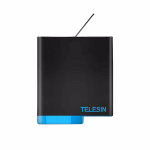 Telesin Box trijų kanalų įkroviklis GoPro Hero 5/6/7/8 + 2 baterijos (GP-BNC-801)