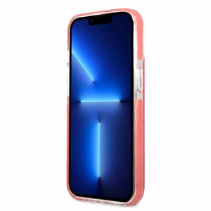 KARL LAGERFELD KLHCP13LTPECPI IPHONE 13 PRO / 13 6.1 "DĖKLAS FUCHSIA / FUSCHIA CHOUPETTE HEAD