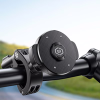 Blavec dviračio laikiklis BV-03 Velo Quick Lock Magsafe vairui (BV03-QLMHB) juodas