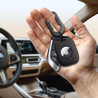 Tech-Protect Velar deklas Apple AirTag 1 / 2 - Juodas