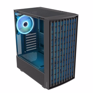 MODECOM kompiuterio korpusas BREEZE ARGB Flow MIDI USB 3.0 X 2 CYPE-C