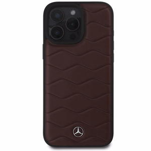 Mercedes MB Waves Odinis dėklas iPhone 16 Pro Max - raudonas