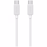 Laidas USAMS KY Series US-SJ696 60W USB-C į USB-C 2m baltas