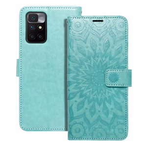 MEZZO knyginis dėklas telefonui XIAOMI Redmi 10 / 10 2022 mandala žalia