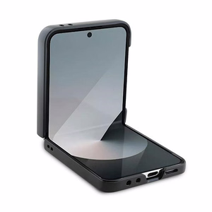 BMW Carbon Blue Line dėklas telefonui Samsung Galaxy Z Flip 6 - juodas