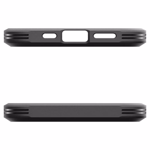 Чехол Spigen Tough Armor с MagSafe для iPhone 16e / 17e с подставкой - чёрный
