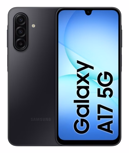 Samsung Galaxy A17 5G 17 cm (6.7") Hibridinis lizdas dviem SIM kortelėms C tipo USB 8 GB 256 GB 5000 mAh Juoda