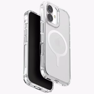 Uniq LifePro Xtreme Magclick зарядный чехол iPhone 17 - прозрачный с блестками