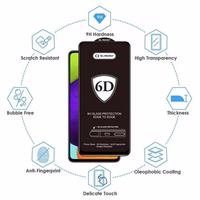 Grūdintas stiklas "6D Pro" Samsung A356 A35 5G / A556 A55 5G