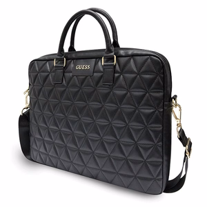 Guess dygsniuota rankinė 16" nešiojamajam kompiuteriui – juoda