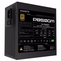 Gigabyte P850GM maitinimo blokas 850 W 20+4 pin ATX ATX Juoda