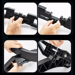 Wozinsky WSR-02 stabilus dviračio stovas ratui, juodas