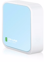 TP-Link TL-WR802N belaidis maršrutizatorius Greitas eternetas Viena juosta (2,4 GHz) Mėlyna, Balta