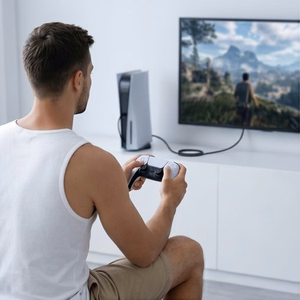 „Tech-Protect UltraBoost“ USB-C–HDMI 2.1 laidas, 200 cm, 8K 60 Hz – pilkas