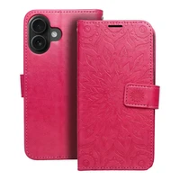 MEZZO knygos dėklas IPHONE 16 mandala magenta