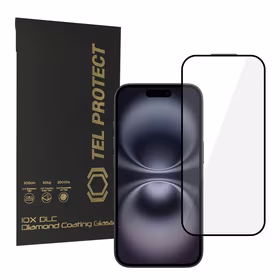 Grūdintas stiklas Tel Protect 10X HD DLC Diamond Coating for Iphone 16/15 (envelope)