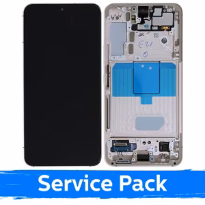 LCD ekranas suderinamas su Samsung S901 S22 su rėmeliu / Pink Gold / (Service Pack)