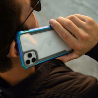 Raptic X-Doria Shield dėklas iPhone 14 Pro Max šarvuota mėlyna danga