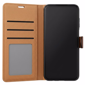Smart Luxe odinis dėklas skirtas Honor Magic 8 Lite rudas
