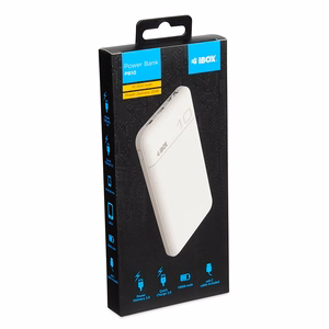 iBox IPB10 nešiojamasis įkroviklis Ličio-jonų (Li-Ion) 10000 mAh Balta