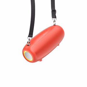 Borofone Nešiojama „Bluetooth“ kolonėlė BP13 Dazzling su mikrofonu raudona