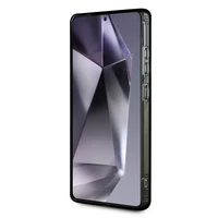 Karl Lagerfeld mygtukinis Karl & Choupette Heads On KL Pattern Magnētinis Samsung Galaxy S25 Ultra dėklas juodas