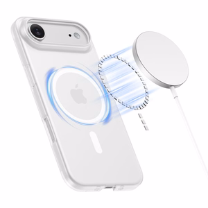 Tech-Protect MagFlex Magnetinis dėklas telefonui iPhone 17 Air - Skaidrus matinis