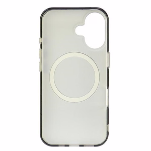 Audi IML Siuvinėjimo raštas Magnetinis iPhone 16 6.1" juodas/juodas kietas dėklas AU-IMLMIP16-Q5/D3-BK