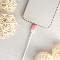 FORCELL F-ENERGY C356 kabelis Type C į Lightning PD 3A 27W Gradient 1 m baltas