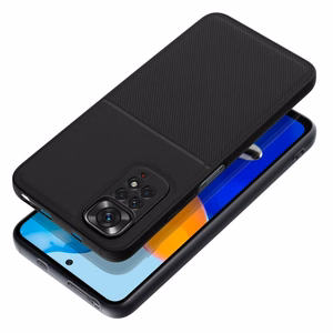 NOBLE dėklas telefonui XIAOMI Redmi Note 11 / 11S, juodas