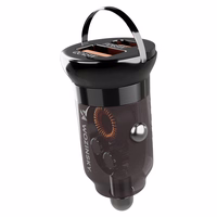 Įkroviklis automobilinis Wozinsky (WCGWCW) (1xUSB 1xUSB-C) 65W juodas