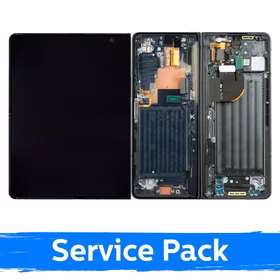 LCD ekranas suderinamas su Samsung F946 Z Fold5 (VIDINIS) su rėmeliu / mėlynas / (Service Pack)