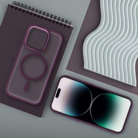 Dėklas telefonui (m) su MagSafe suderinamas IPHONE 17 - violetinis